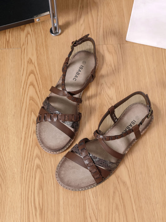 Sandali - 1601 Marrone