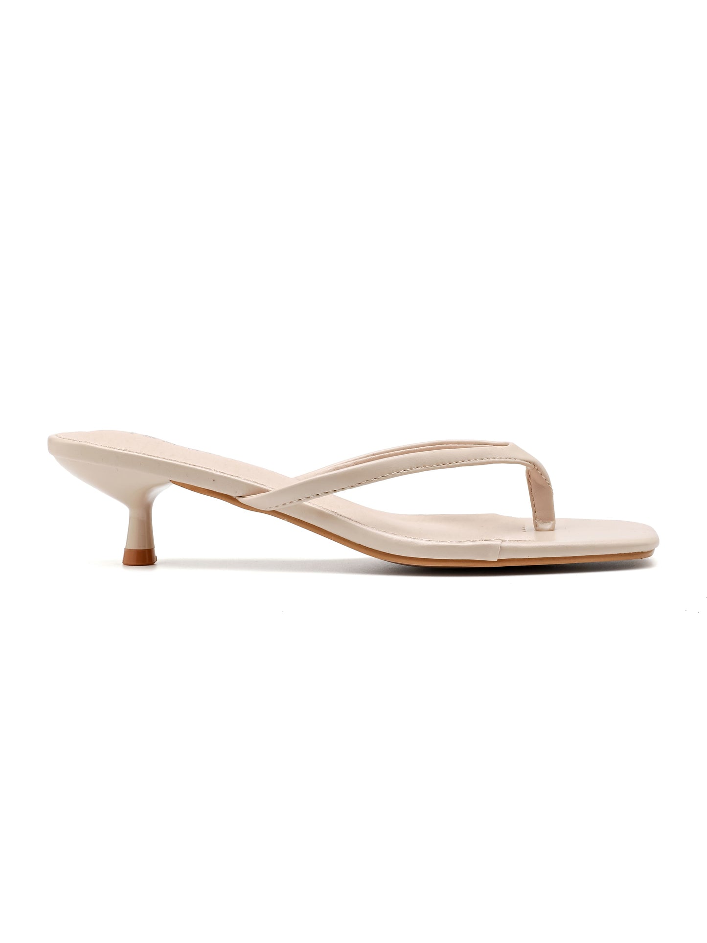 Ciabatte con Tacco - 3079 Beige