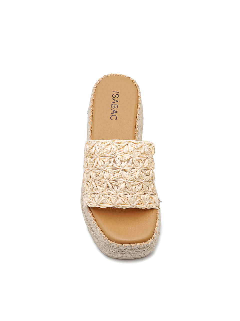 Wedge Slippers - 3541 Beige