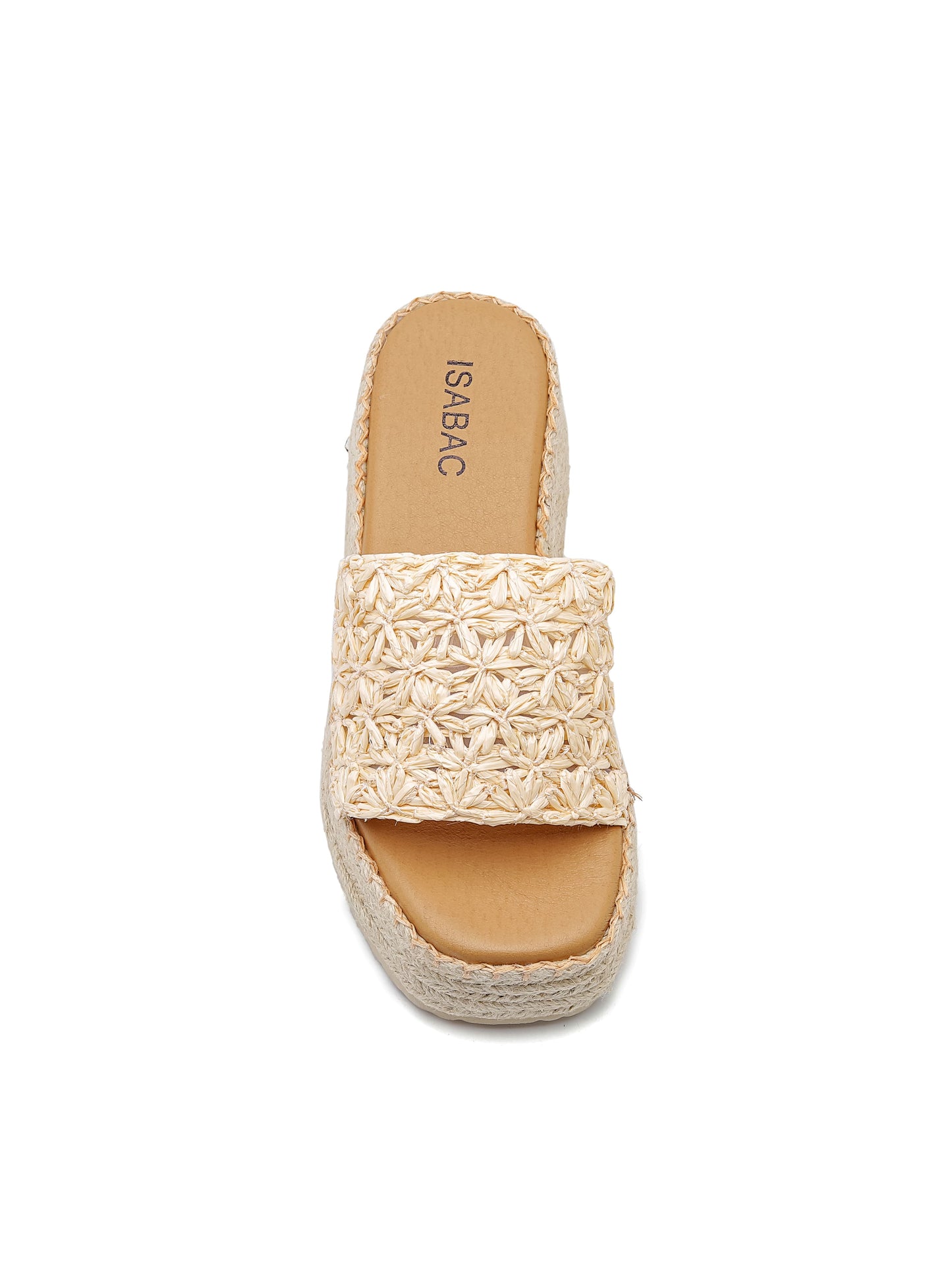 Wedge Slippers - 3541 Beige