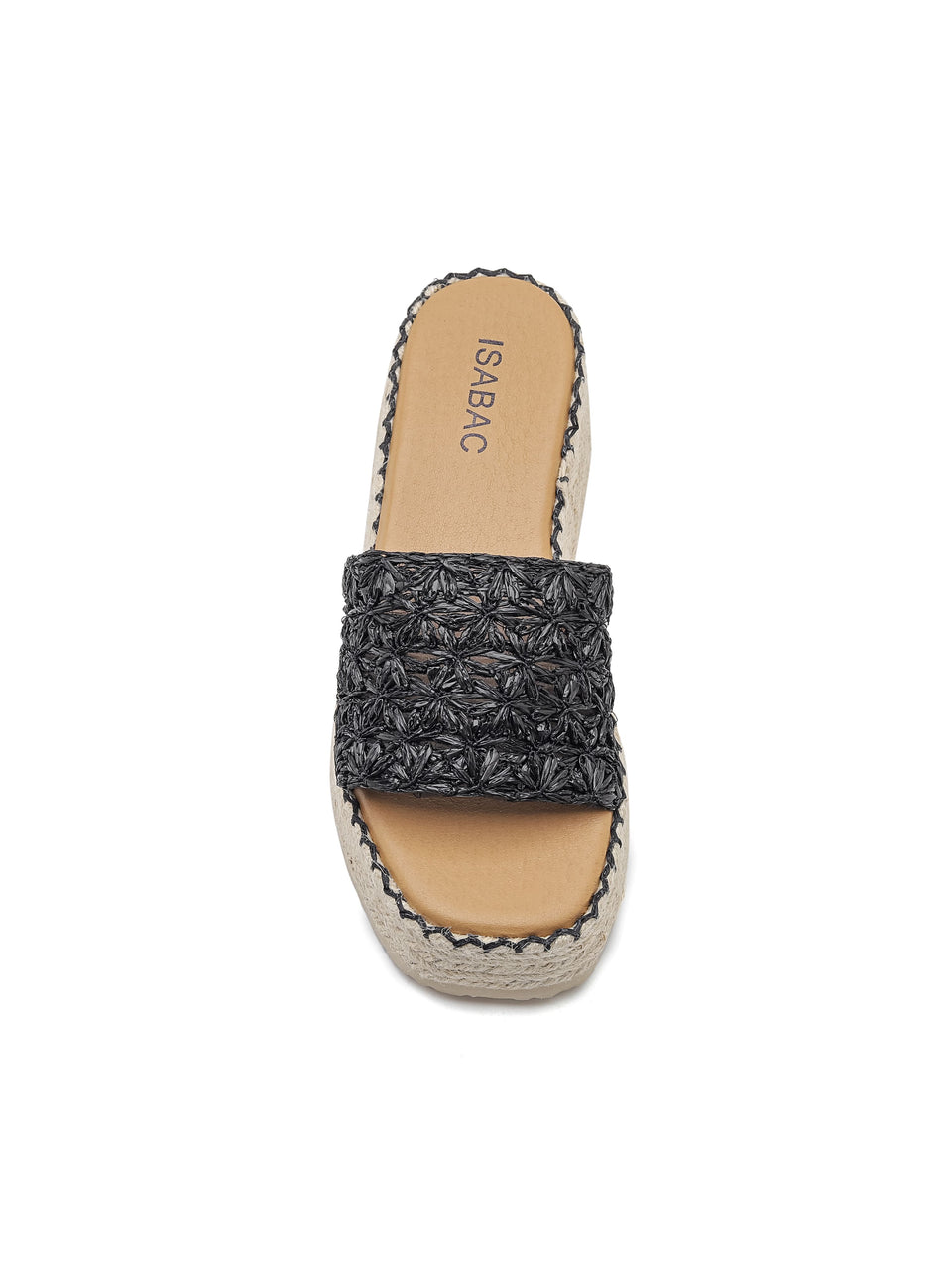 Wedge Slippers - 3541 Black