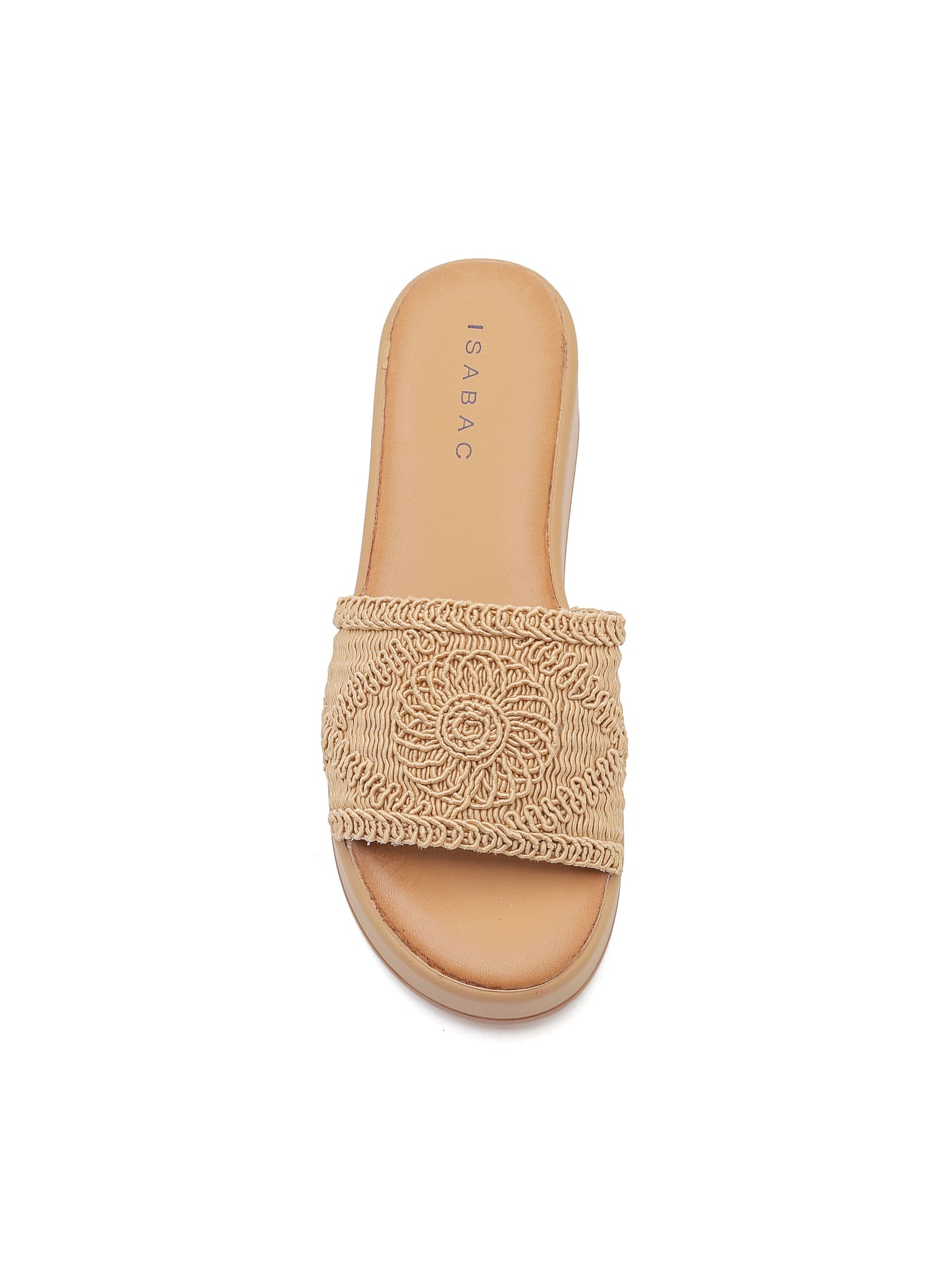 Wedge Slippers - 3546 Camel