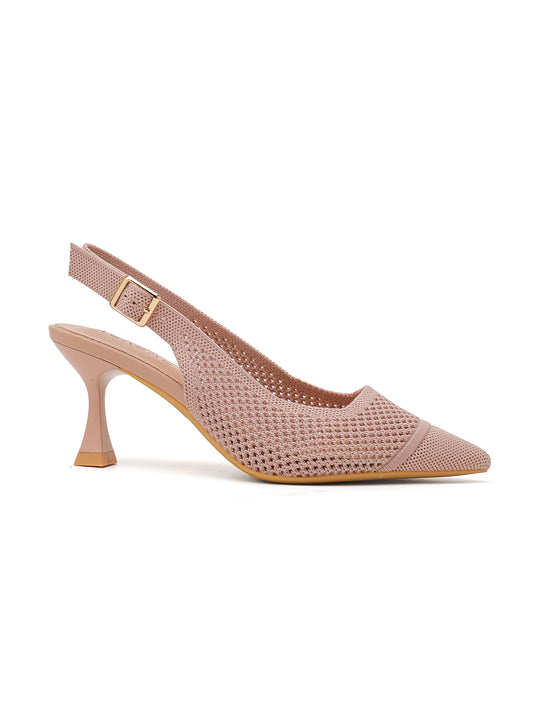 Décolleté slingback ISABAC in mesh con punta affusolata, cinturino regolabile e tacco scolpito.

Dettagli prodotto
• Made in China
• Materiali: Vegano (Materiali sintetici)