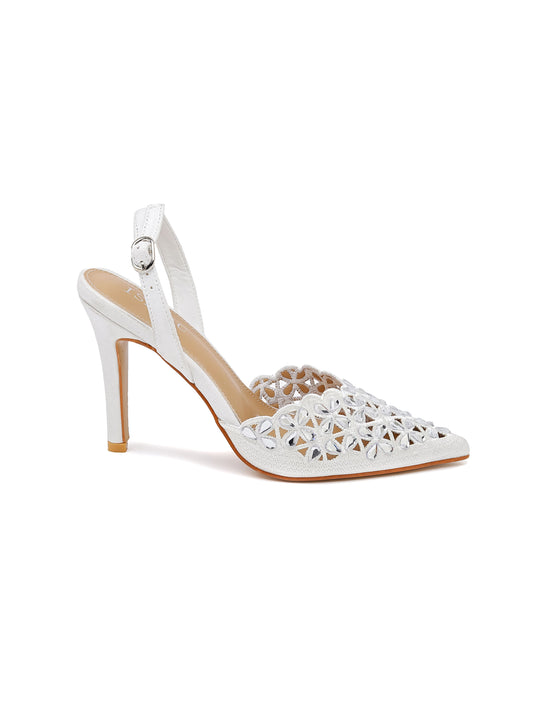 Scarpe con Tacco - 6020 Bianco