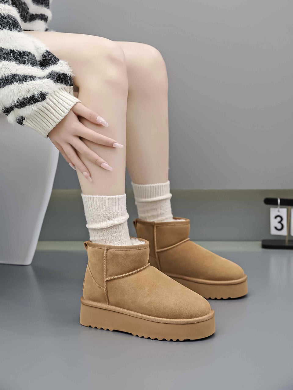 VERA PELLE Stivaletti - 8002 Camel