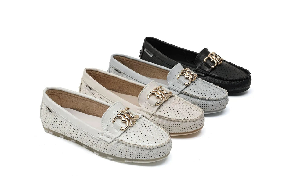 Mocassini - 3617 Bianco - ISABAC